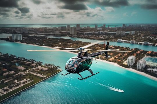 1 Hour Private Helicopter Tour of Miami and South Florida