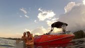 This lake was so clean...