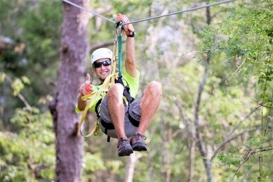 1-Hour "Sky High" Zip Line Adventure Tour with 3 Zip Line Flights Included