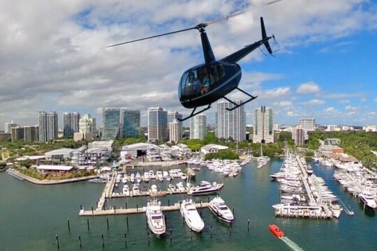 Taste of Miami Private Helicopter Tour