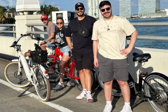 Electric Bike Tour in South Beach