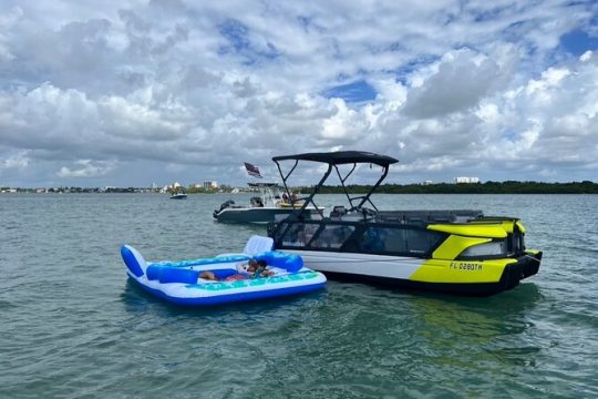 Miami Water Tour with water Activities Included Ocean Playground