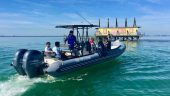 Amazing trip out to Sandspur Island (Racoon Island) with Captain Loius