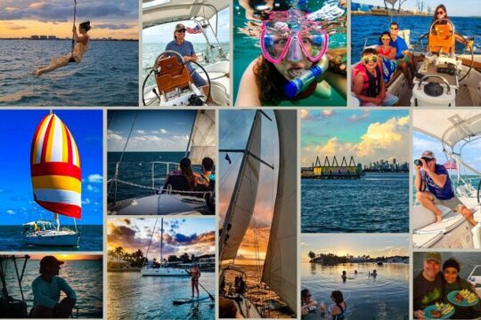 Private Sailing on the Miami Bay - Biscayne Bay