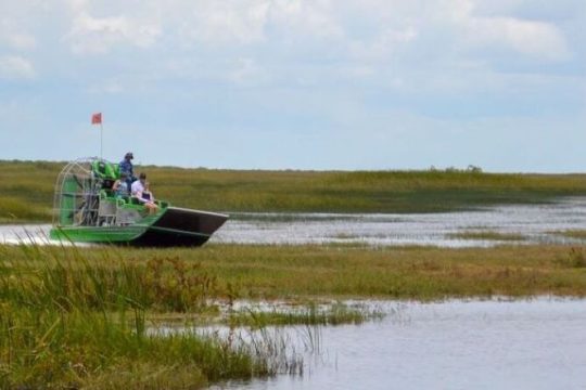 90 minutes Everglades Airboat Private Tour in Miami