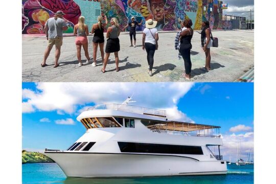 The Miami City Tour with Stars islands Boat Tour