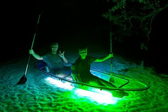 90-Minute Clear Kayak Sunset/Glow Tour in Rainbow Springs