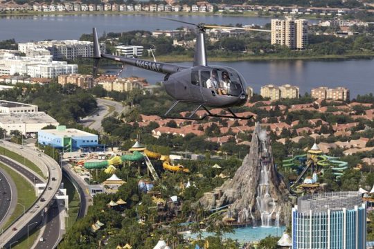 Private Helicopter Day Tour Orlando Parks (31miles or 48miles)