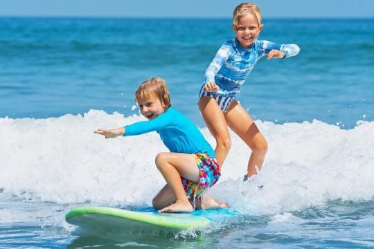 2 Hour Private Group Surf Lesson in Flagler Beach