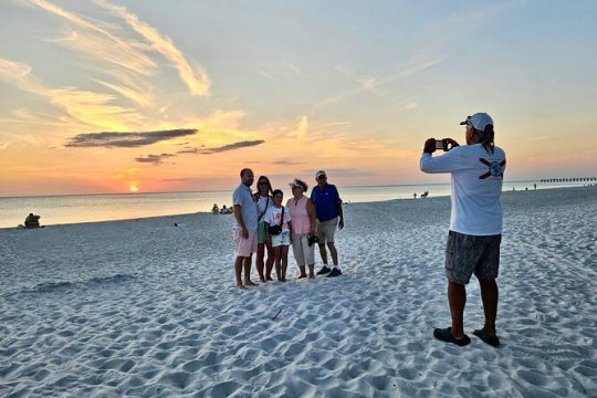 Naples Famous Sunset Tour -Trike Tour at Sunset All Ages Electric