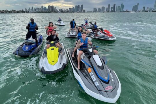 One Hour Jet Ski Adventure Through the Heart of Miami