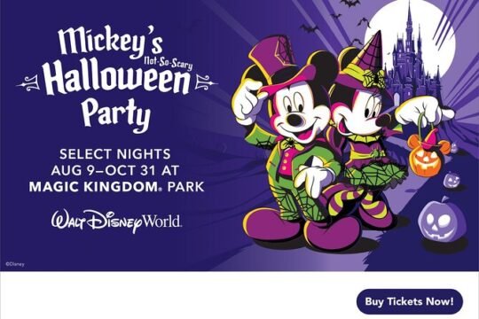 Mickey's Not So Scary Halloween Party at Magic Kingdom