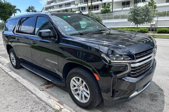 SUV from Miami Airport to Port Miami or Hotel in Miami Up to 5pax