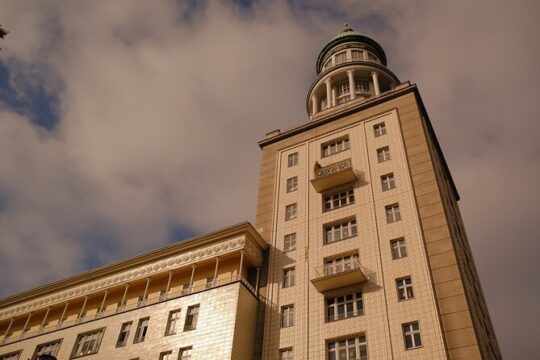 Walking Tour of Karl Marx Allee the Socialist Boulevard