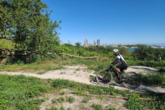 Miami Mountain Biking in Virginia Key Trails