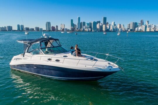 Miami Private Yacht Rental 2 to 4 hours for 10 ppl, Champagne