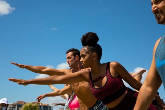 Beach Yoga & Tea Experience on South Beach