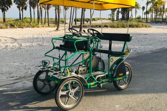 Single Quadricycle or Surrey Rental at Crandon Park