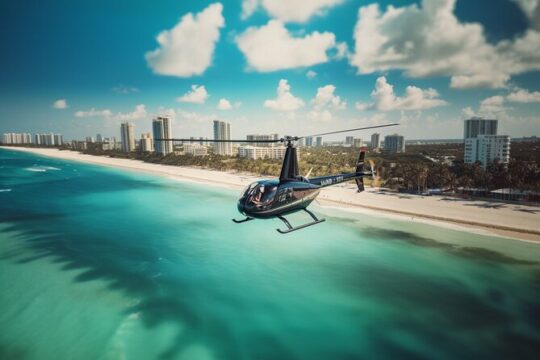 30 Minute Private Luxury Helicopter Sightseeing Tour of Miami