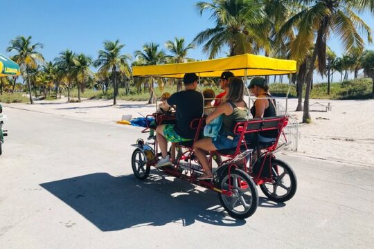 Double Quadricycle/Surrey Rental at Crandon Park