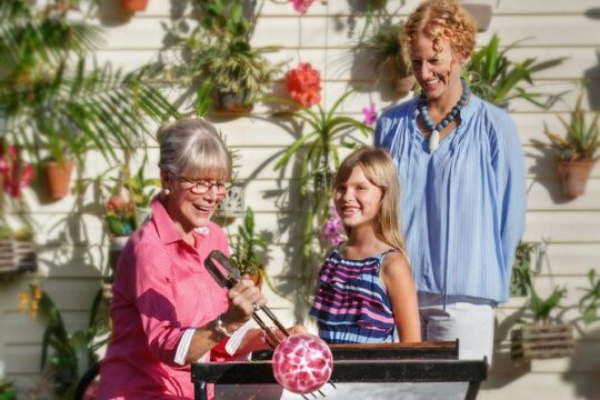 Hands-on Blown Glass Bowl Experience in Naples, Florida