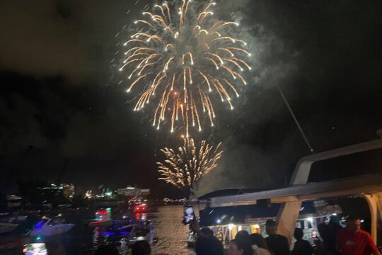 Miami: July 4 South Beach Fireworks Cruise with Open Bar and DJ