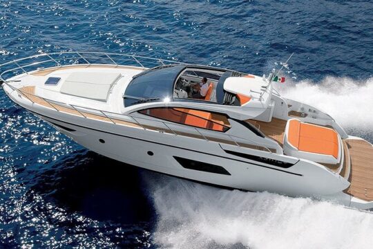 52' Azimut Yacht Charter with Captain and Mate