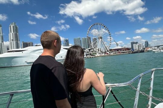 Miami Train Adventure from Orlando & Boat; plus Beach or Bus Tour