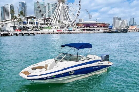 Miami Boat Rental in Crownline E2 Up to 8 Guests