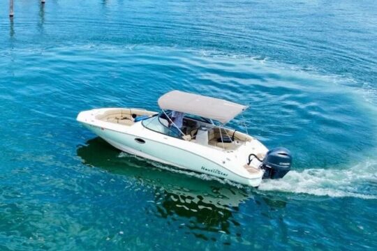 Miami Private Sunset Speedboat for up to 6 People