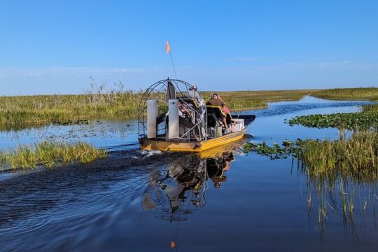 Visit the Everglades in French with Transfer and 1h30 Airboat