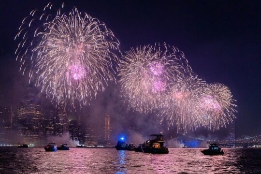 4th of July Fireworks Boat Party