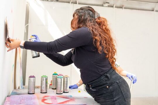 Wynwood Walls Street Art Experience : Spray Paint on Canvas