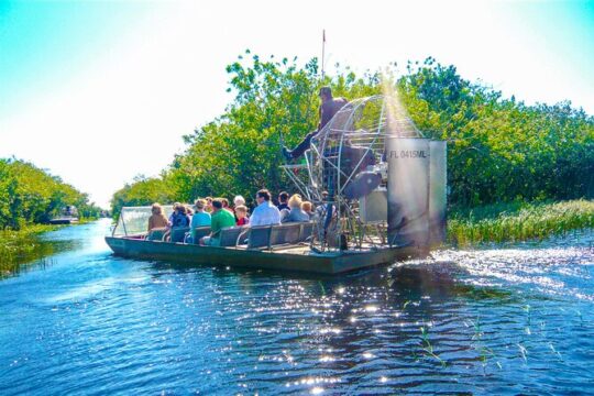 Miami Trilogy: City Tour, Boat Cruise and Everglades Adventure