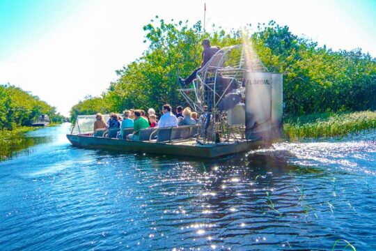 Everglades Adventure with Transportation from Miami